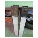 2 PAIR-- SAWHORE LEGS