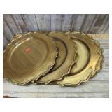 8-- DECORATIVE BRASS PLATES