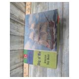 PARTIALLY ASSEMBLED BRIG OF WAR MODEL