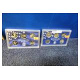2007 & 1999 U.S. MINT STATE QUARTER PROOF SETS
