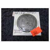 1879-S MORGAN SILVER DOLLAR COIN