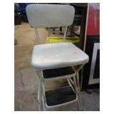 FOLDING STEP STOOL CHAIR -- NEED 2 NUTS
