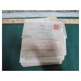 ANTIQUE POST CARDS, GREETING CARDS, ETC & STAMPS