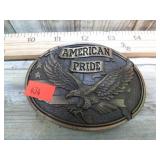 "AMERICAN PRIDE" BELT BUCKLE