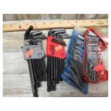 ALLEN WRENCH SETS -- INCH & METRIC