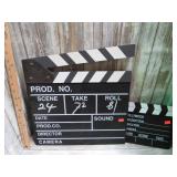 DECORATIVE MOVIE CLAP BOARDS