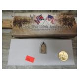 CIVIL WAR COMMEMORATIVE BULLET & COIN SET