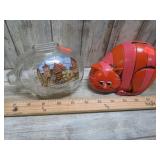 CAT& PIGGY COIN BANKS