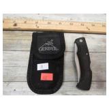 GERBER LOCK BLADE KNIFE W/ SHEATH