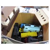 TOY TRAIN CARS, WIND-UP & BATTERY ENGINES