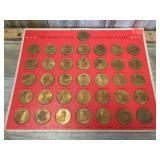 PRESIDENTIAL HALL OF FAME MEDALLIONS