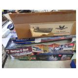 4-- MODELS, SHIPS & 3D CASTLE