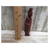 ORIENTAL CARVED WOOD FIGURINE