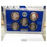 2022 U.S. MINT AMERICAN WOMEN PROOF COIN SET