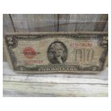 1928 SERIES $2 RED SEAL NOTE