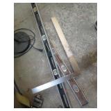 LEVELS & FRAMING SQUARE