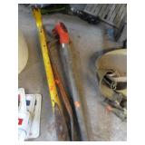 PRY BARS & PIPE THREADER W/ 1/4" DIE