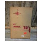 1962-63 AMERICAN LEAGION POST COMMANDER