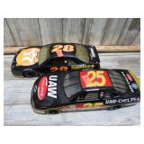#28 & #24 1:24 DIECAST RACE CARS