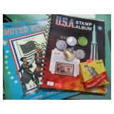 VINTAGE STAMP BOOKS, ETC