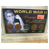 WWII PENNY COLLECTION COIN SET