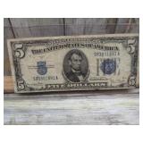 1934 SERIES $5 SILVER CERTIFICATE