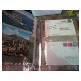 ALBUM OF AFRICAN POST CARDS, PHOTOS & LETTERS