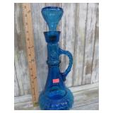 BLUE GENIE LIQUOR BOTTLE