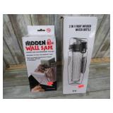 HIDDEN WALL SAFE & FRUIT INFUSER BOTTLE