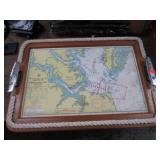 NAUTICAL SERVING TRAY