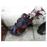 GOLF CLUBS & BAG