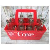 COCA COLA CARRIER & BOTTLES