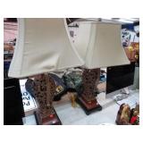 PAIR-- LAMP TABLES
