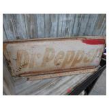 VINTAGE DR PEPPER SIGN