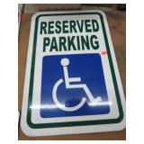 HANDICAP PARKING SIGN