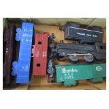 MARX MODEL TRAIN ENGINE & CARS