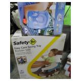 BABY BOOSTER SEAT W/ TRAY & INFANT CARRIER COVER
