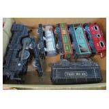 MARX MODEL TRAIN ENGINE & CARS