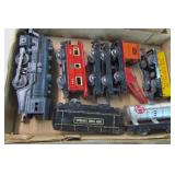 MARX MODEL TRAIN ENGINE & CARS