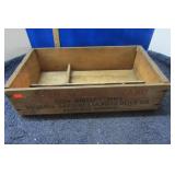 VINTAGE WOODEN SARDINE CRATE