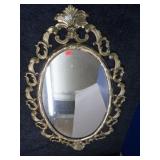 HEAVY METAL WALL MIRROR