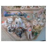 TRAY LOT -- FIGURINES, ETC