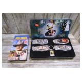 JOHN WAYNE MOVIE & COLLECTOR KNIFE SET