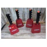 4-- TRACTOR SUPPLY HAND BELLS
