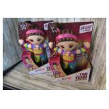 2-- TAG TEAM BAYLEY DOLLS