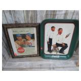 COCA COLA  ADVT INSERT & TRAY