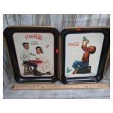 1994 & 1996 COCA COLA TRAYS