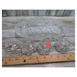 LEAD CRYSTAL PRINCESS HOUSE BIRD, ETC