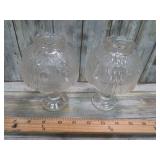 PAIR-- SMALL FAIRY LAMPS