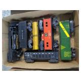 MARX MODEL TRAIN ENGINE & CARS